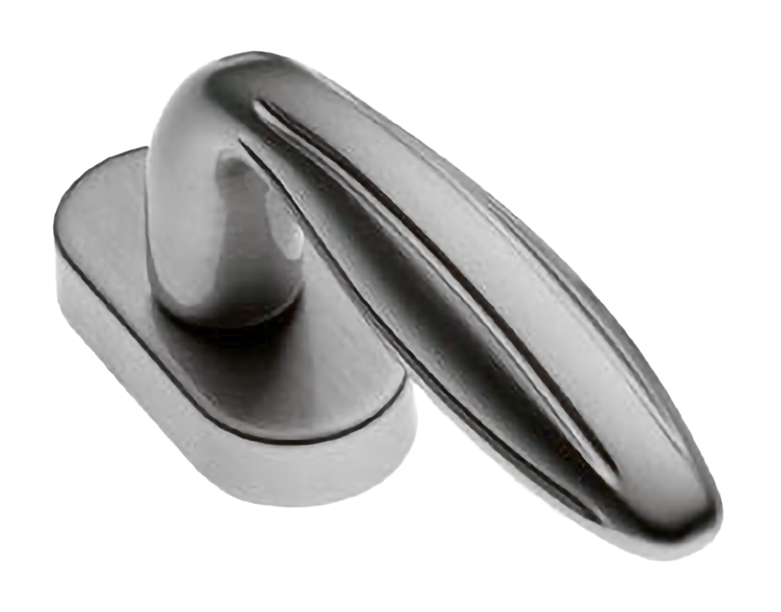 Ручка оконная BUD W1 CSA, цвет - матовый хром фото купить Иваново