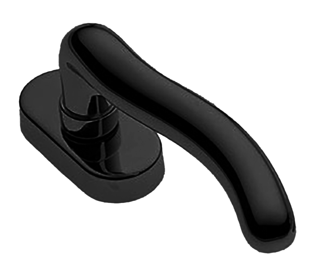 Ручка оконная SNAKE W1 NERO, цвет - черный фото купить Иваново