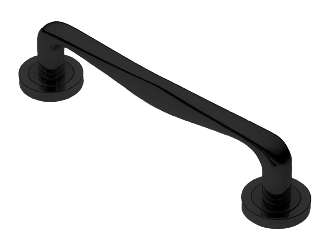 Ручка-скоба PETRA PH NERO, цвет - черный фото купить Иваново