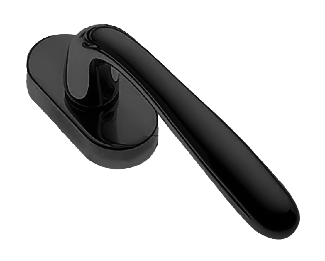 Ручка оконная RUBINO W1 NERO, цвет - черный фото 1 Ручка оконная RUBINO W1 NERO, цвет - черный фото купить Иваново