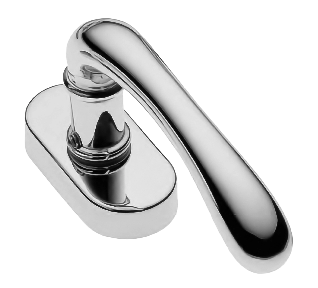 Ручка оконная RING W1 CRO, цвет - хром фото 1 Ручка оконная RING W1 CRO, цвет - хром фото купить Иваново