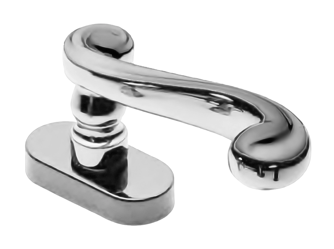 Ручка оконная PLAZA W1 CRO, цвет - хром фото 1 Ручка оконная PLAZA W1 CRO, цвет - хром фото купить Иваново