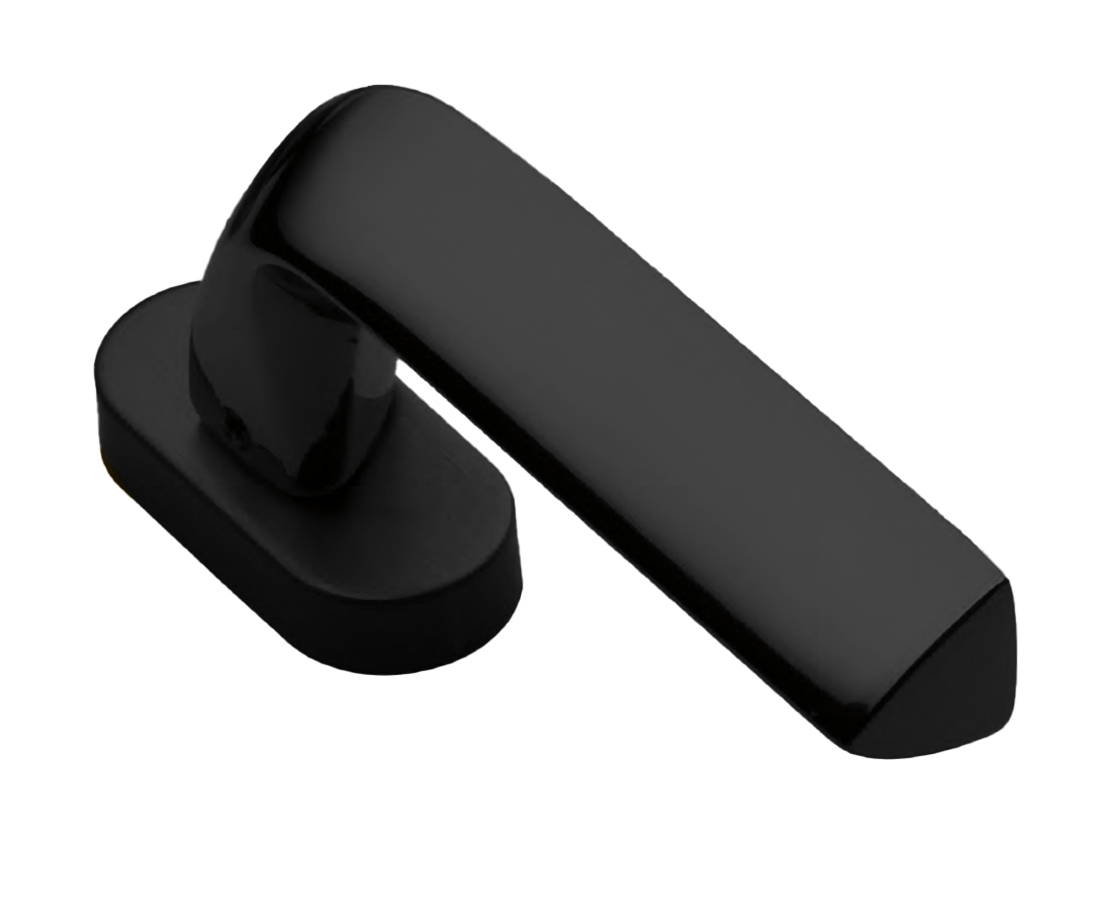 Ручка оконная MATRIX W1 NERO, цвет - черный фото купить Иваново