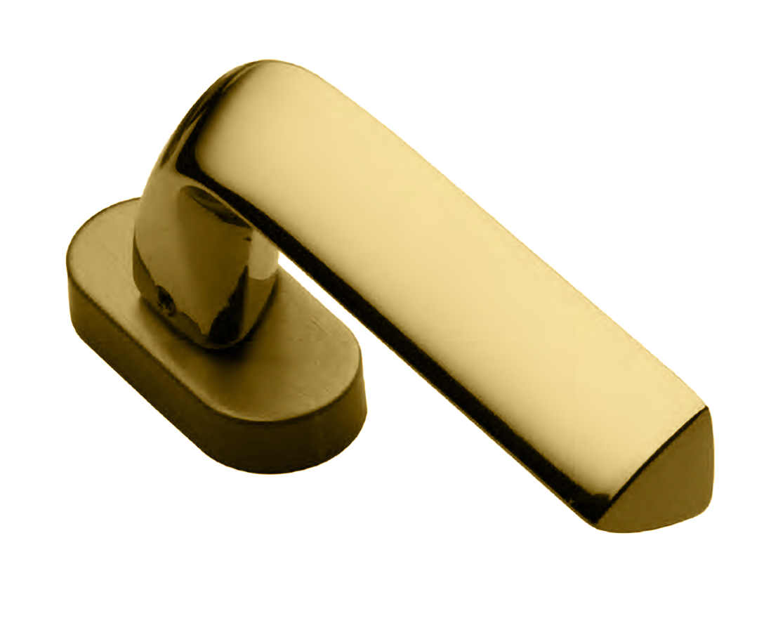 Ручка оконная MATRIX W1 OTL, цвет - золото фото купить Иваново