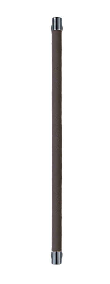 Ручка-скоба HIDE LEATHER PH/A NERO/GRAFITE, цвет - черный/графит фото купить Иваново