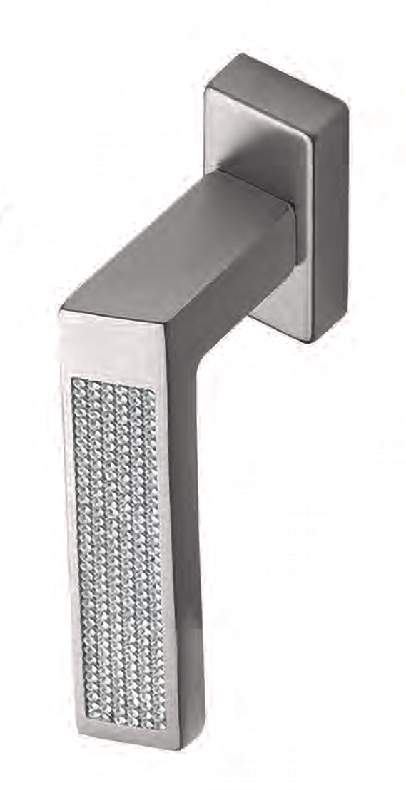 Ручка оконная DOLCE VITA W1 NIN с 4-х позицион. механизмом, цвет черный никель фото купить в Иваново