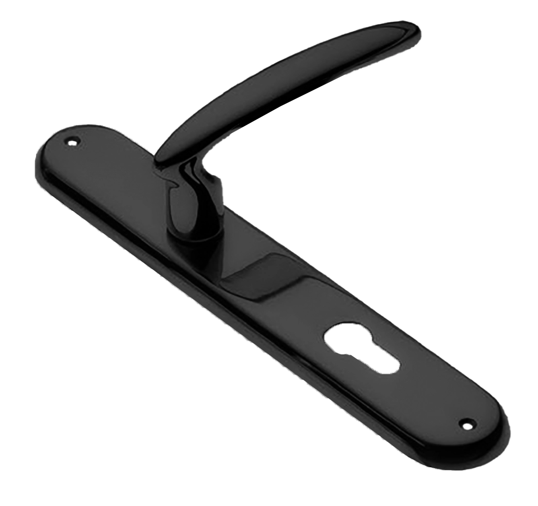 FLAMINGO PL NERO, ручка на планке, цвет - черный фото купить в Иваново