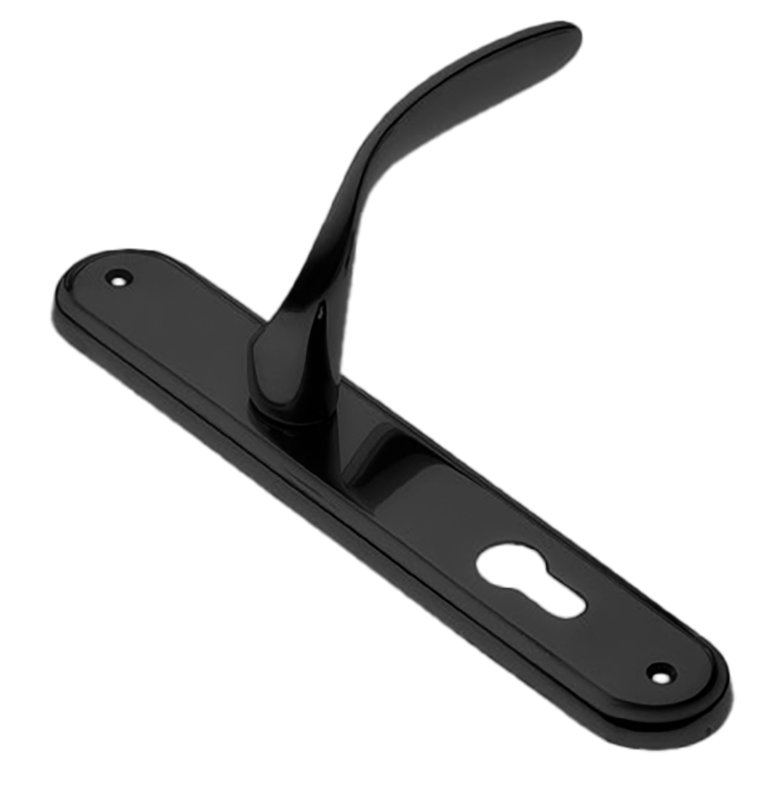 COBRA PL NERO, ручка на планке, цвет - черный фото купить в Иваново