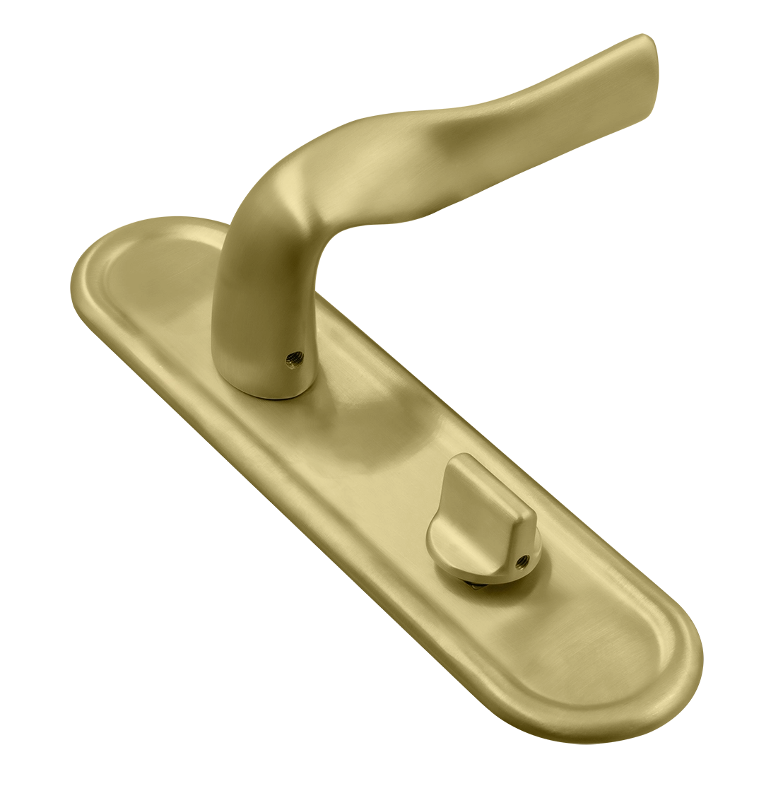 Ручка дверная LVB PLR AH на планке, цвет Осенний мёд/Autumn Honey фото купить Иваново