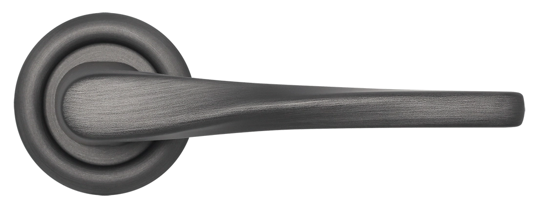 Ручка дверная THE OLYMPICS R7 SST на круглой розетке, цвет Летняя гроза/Summer Storm фото купить в Иваново