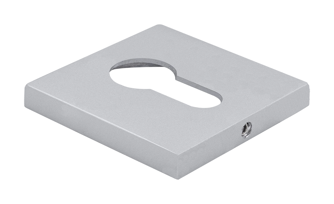 Накладка на замок MH-KH-S6 ASC под евроцилиндр, цвет анодированный матовый хром фото купить Иваново