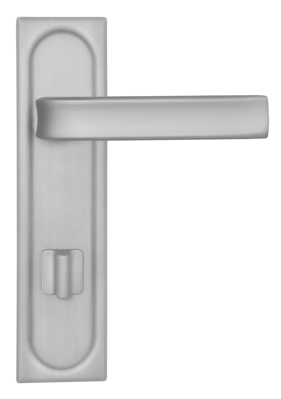 Ручка дверная THE BUS STATION PLS WC SSW на планке под сантехническую завертку, цвет Стокгольмский снегопад/Stockholm Snowfall фото купить в Иваново