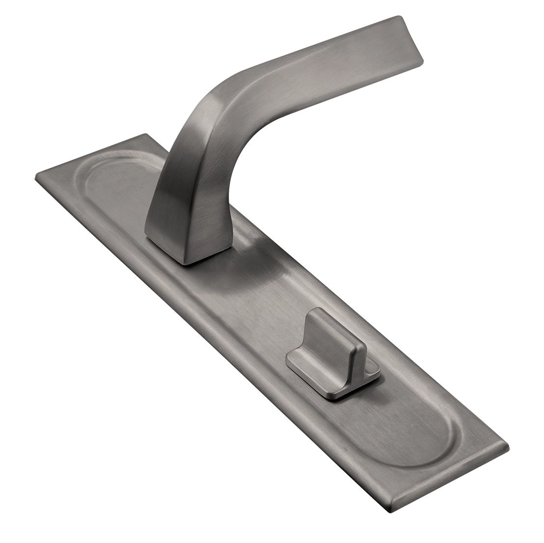 Ручка дверная WD CONCERT HALL PLS WC WF на планке под сантехническую завертку, цвет Зимняя стужа/Winter Frost фото купить Иваново