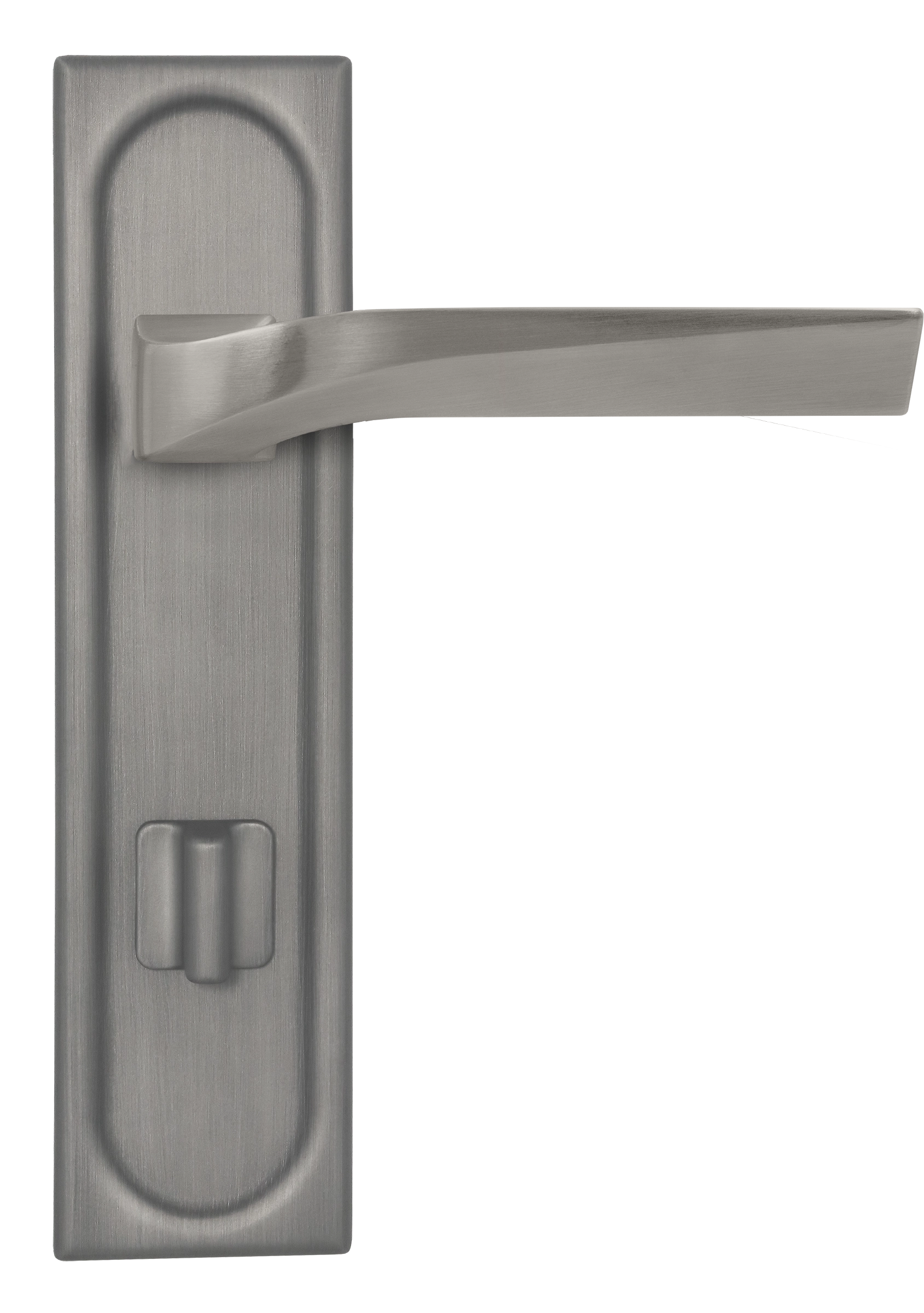 Ручка дверная WD CONCERT HALL PLS WC WF на планке под сантехническую завертку, цвет Зимняя стужа/Winter Frost фото купить в Иваново