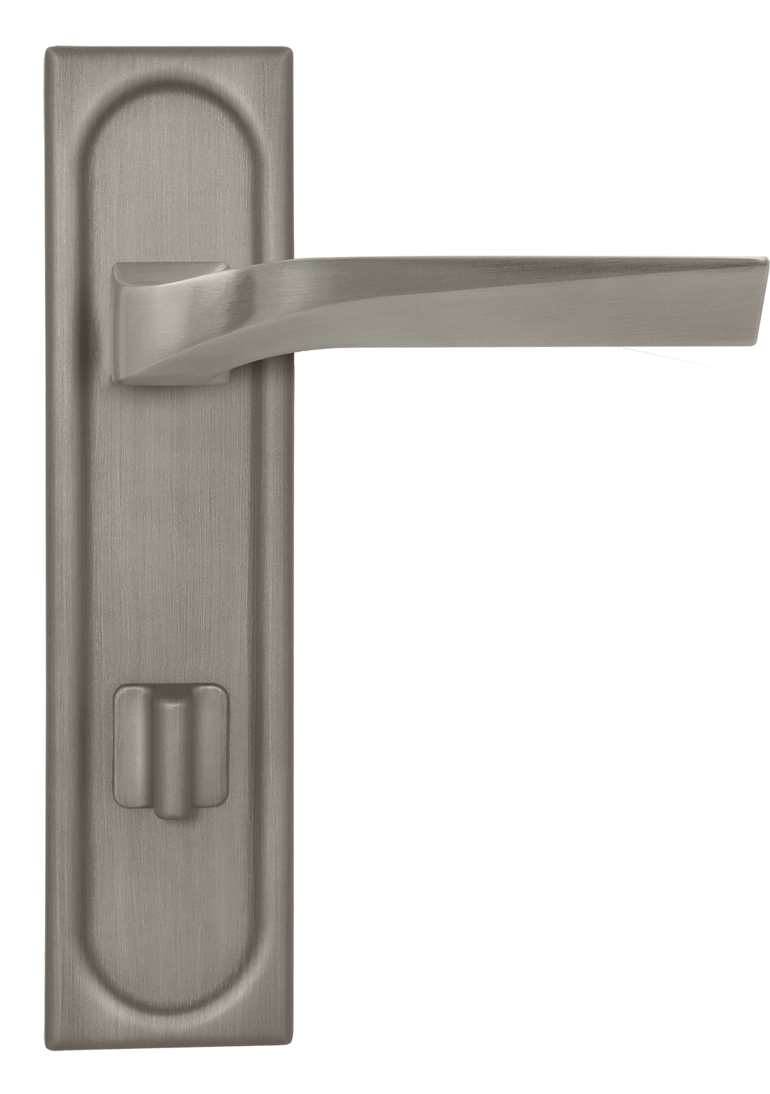 Ручка дверная WD CONCERT HALL PLS WC SMI на планке под сантехническую завертку, цвет Весенняя дымка/Spring Mist фото купить в Иваново