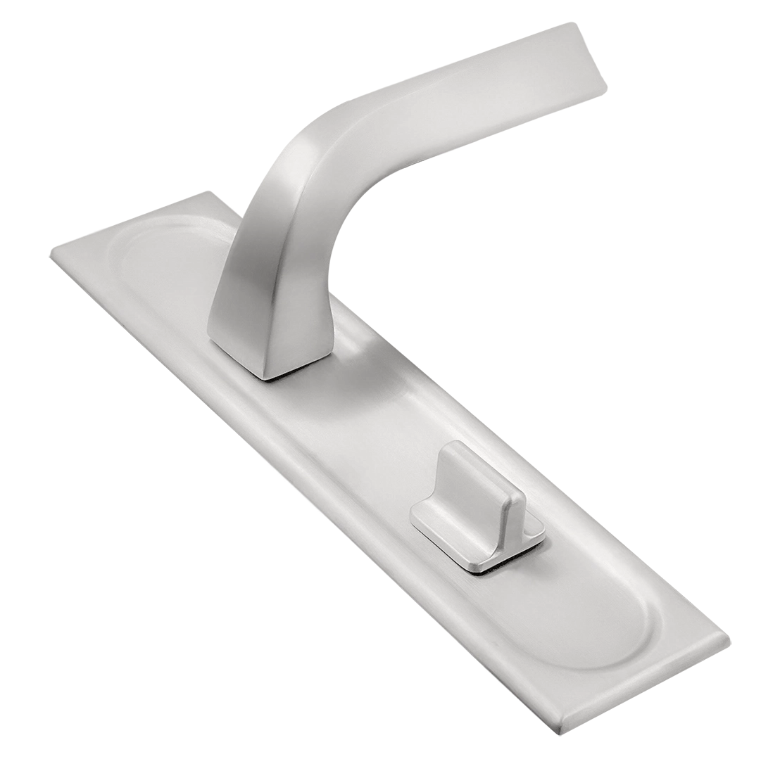 Ручка дверная WD CONCERT HALL PLS WC SSW на планке под сантехническую завертку, цвет Стокгольмский снегопад/Stockholm Snowfall фото купить Иваново