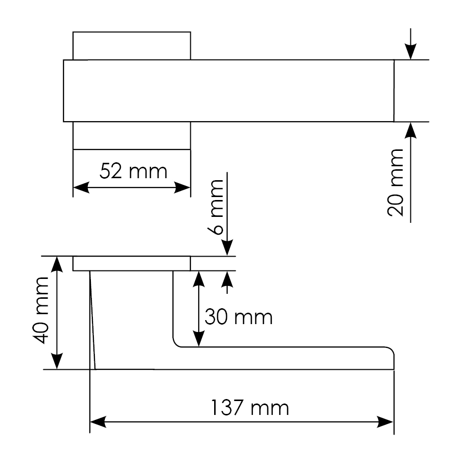 Комплект дверных ручек MH-56-S6 BL с заверткой MH-WC-S6 BL + магнитный замок M1895 BL, цвет черный фото morelli Иваново