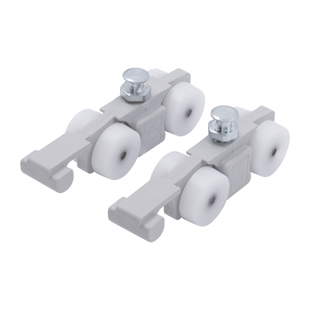 Комплект ролик-стопор SLIDING SET 1-SO 40kg NEW для синхр. открывания, дверь до 40кг фото фурнитура Иваново