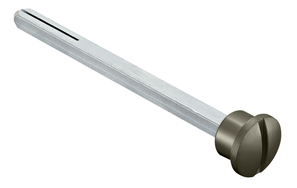 Четырехгранник LUX-SPINDLE-WC 110 ANT 110мм с кнопкой, цвет антрацит фото купить Иваново