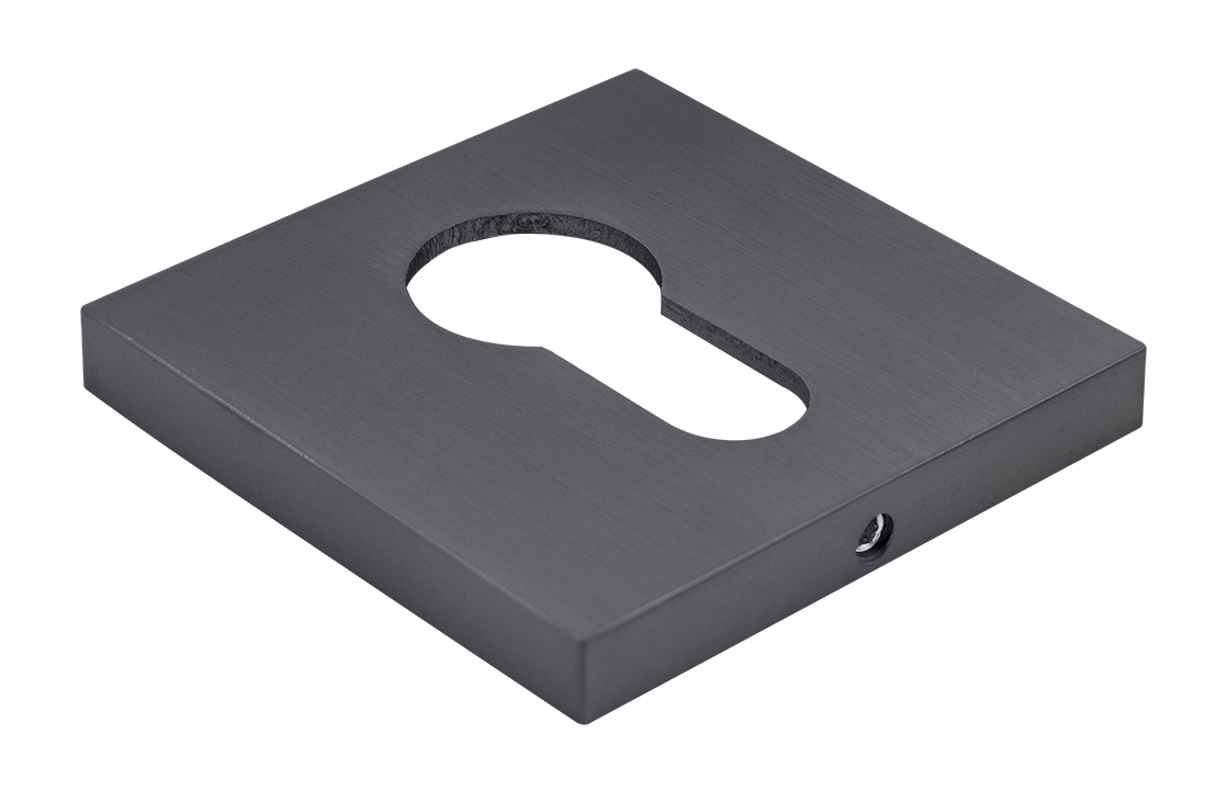 Накладка на замок MH-KH-S6 GR под евроцилиндр, цвет graphite фото купить Иваново