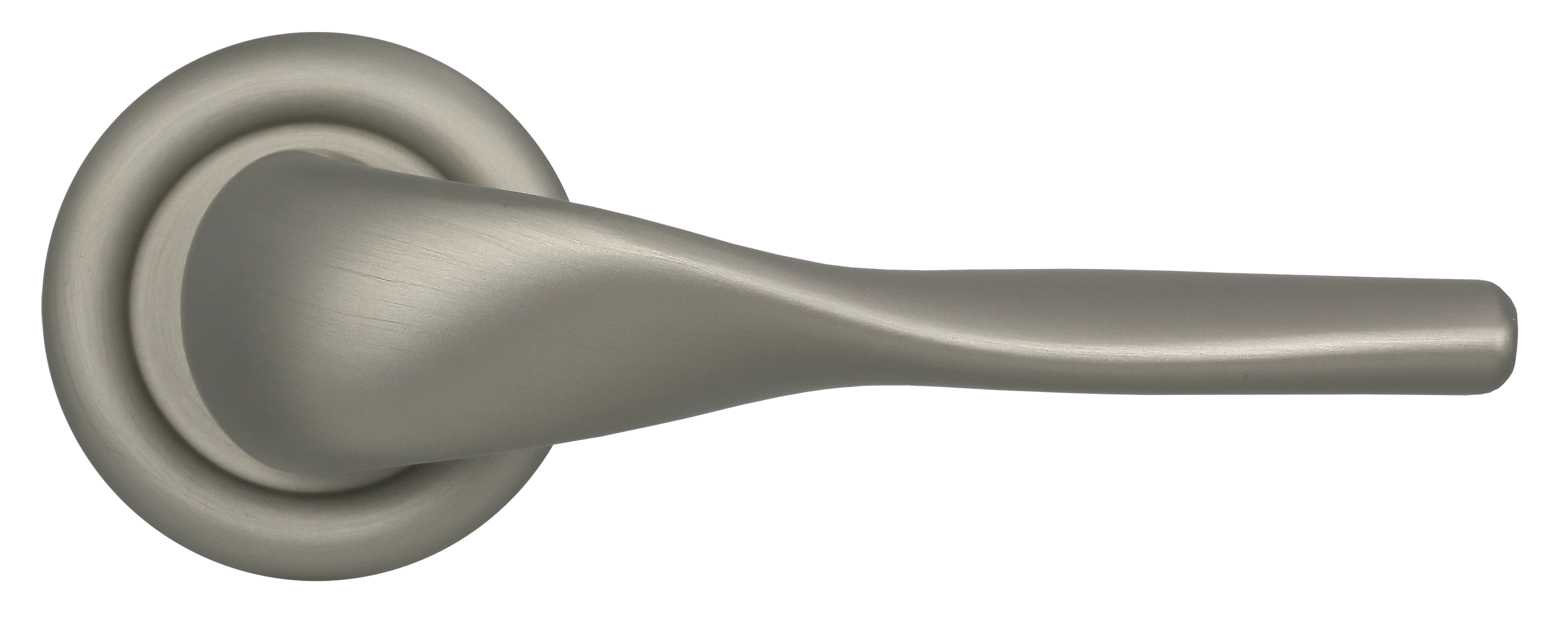 Ручка дверная LVB R7 SMI на круглой розетке, цвет Весенняя дымка/Spring Mist фото купить в Иваново