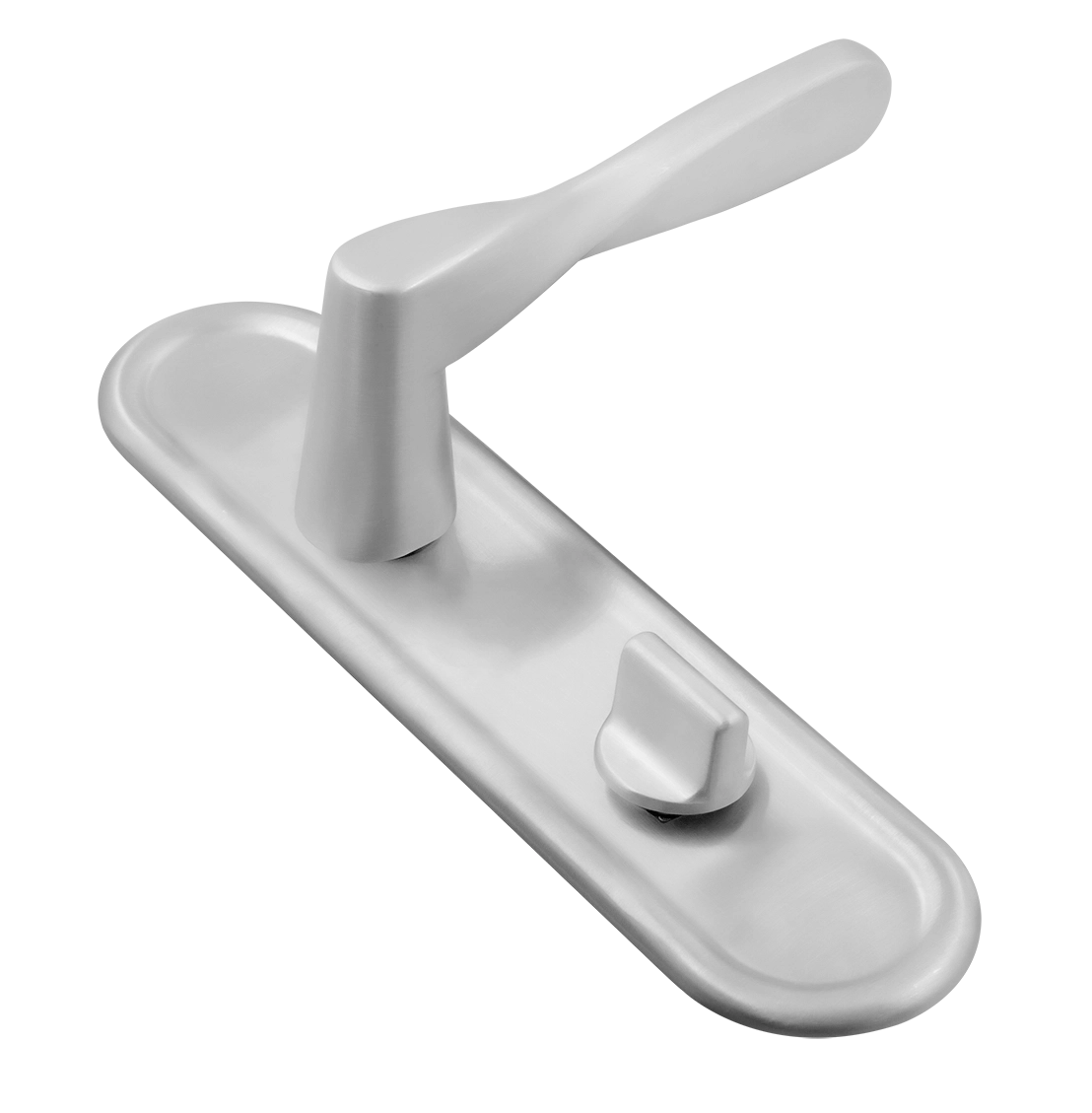 Ручка дверная THE OLYMPICS PLR SSW на планке, цвет Стокгольмский снегопад/Stockholm Snowfall фото купить Иваново