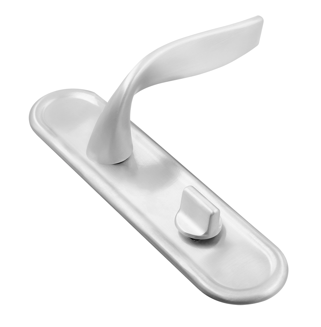 Ручка дверная SKYSCRAPER PLR SSW на планке, цвет Стокгольмский снегопад/Stockholm Snowfall фото купить Иваново