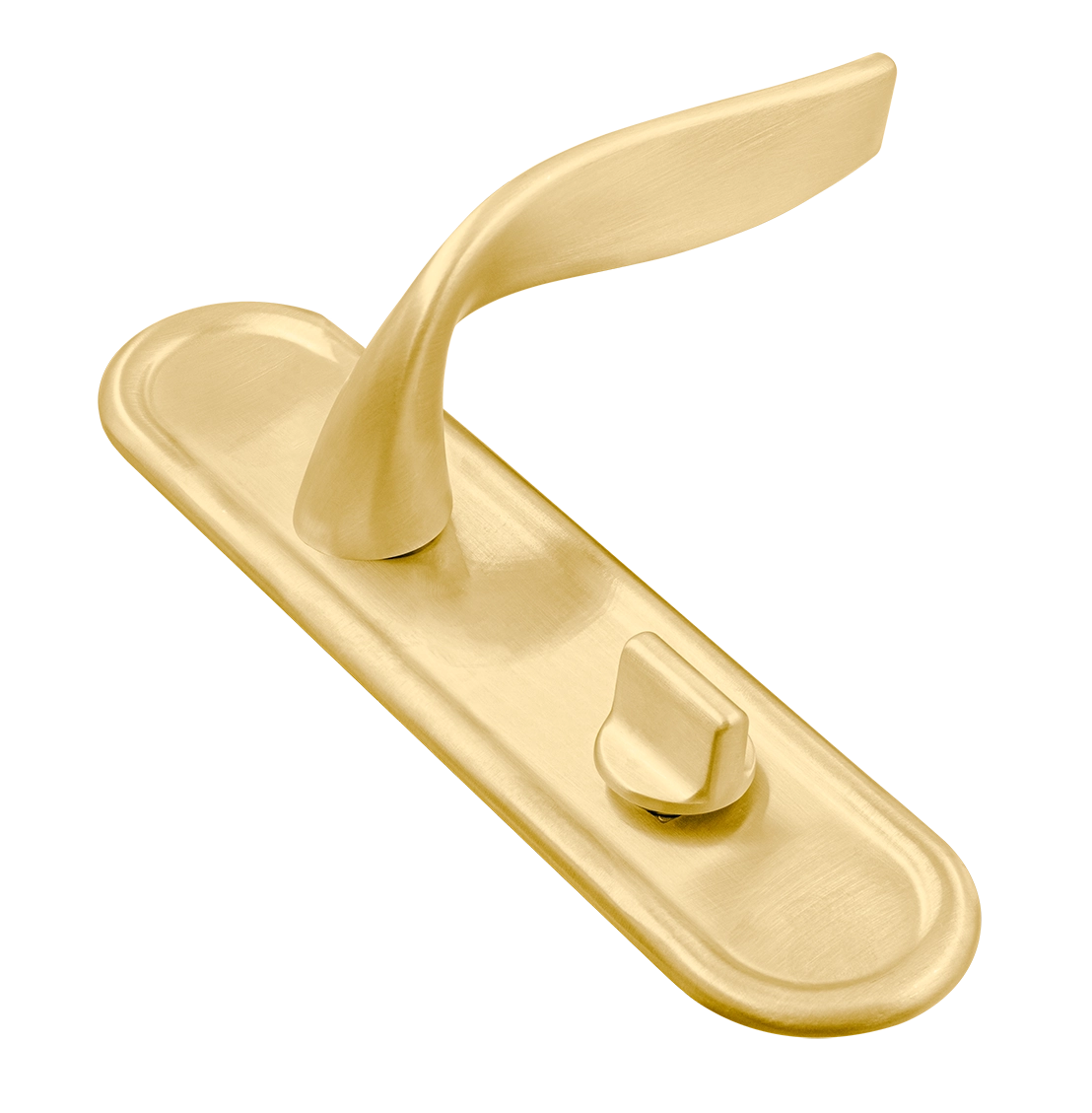 Ручка дверная SKYSCRAPER PLR AH на планке, цвет Осенний мёд/Autumn Honey фото купить Иваново