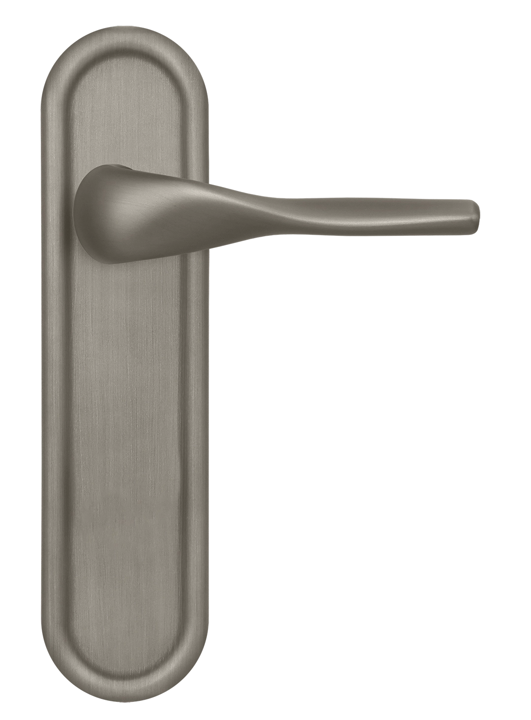 Ручка дверная LVB PLR SMI на планке, цвет Весенняя дымка/Spring Mist фото купить в Иваново