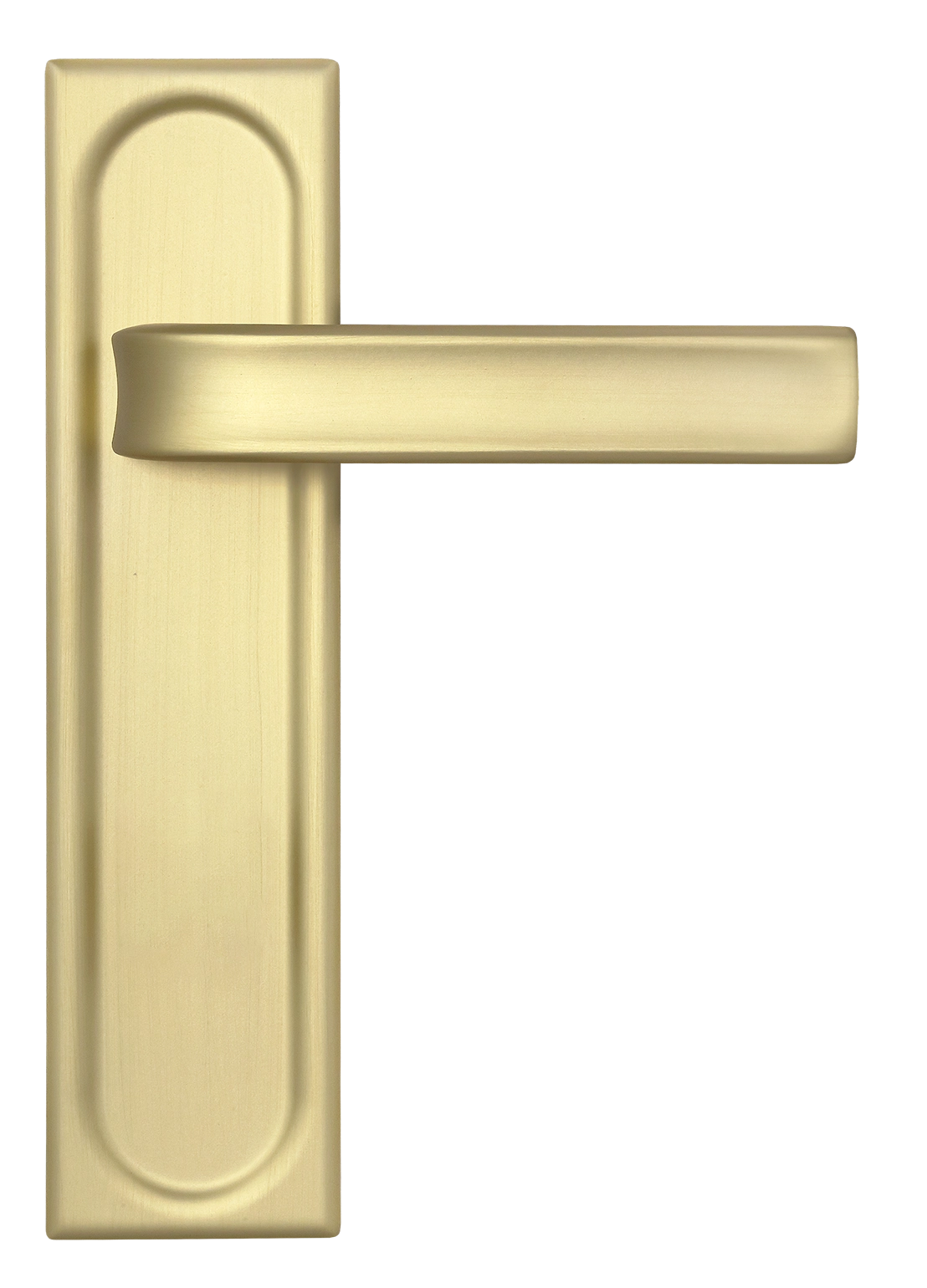 Ручка дверная THE BUS STATION PLS AH на планке, цвет Осенний мёд/Autumn Honey фото купить в Иваново