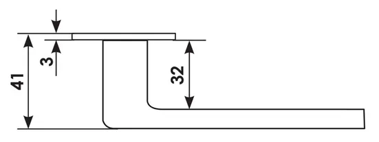 Ручка дверная DOLCE VITA S1 CRO раздельная на квадратной розетке, цвет - хром, латунь фото 4 Ручка дверная DOLCE VITA S1 CRO раздельная на квадратной розетке, цвет - хром, латунь фото morelli Иваново