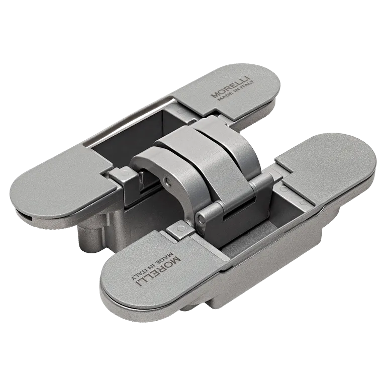 Петля скрытая HH-20 SC, врезная с 3D-регулировкой, вес полотна до 60 кг, цвет матовый хром фото купить Иваново
