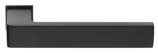 Ручка дверная HORIZONT-SM NERO раздельная без розетки, цвет черный, ЦАМ фото купить Иваново