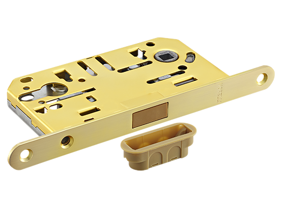 Защелка магнитная под цилиндр, M1885 MSG, цвет - мат. сатинированное  золото фото купить Иваново